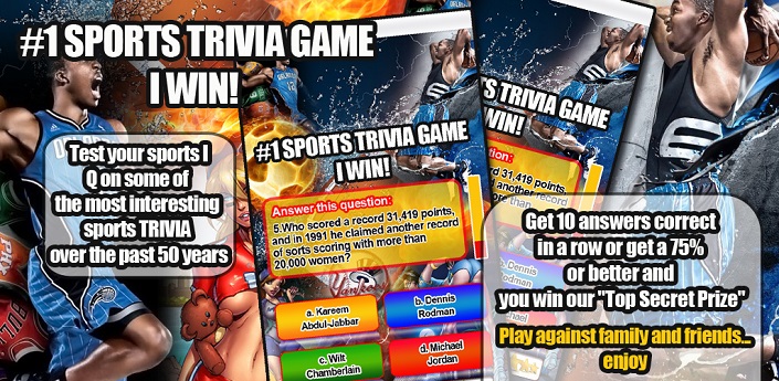 #1 Sports Trivia IQ Game I Win