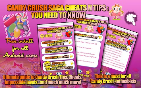 Candy Crush Saga Cheats N Tips